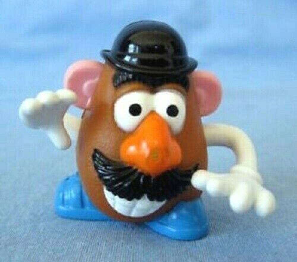 Burger King 1999 Mr. Potato Head Fry Jumper Kids Meal Toy Sealed Vintage NIP